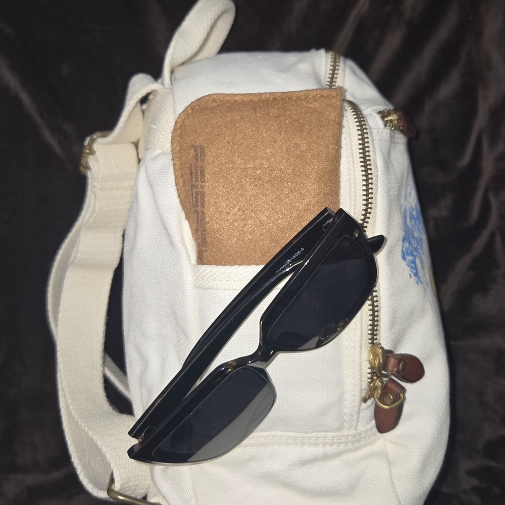Polo Ralph Lauren Cream Canvas Backpack - Picture 6 of 13